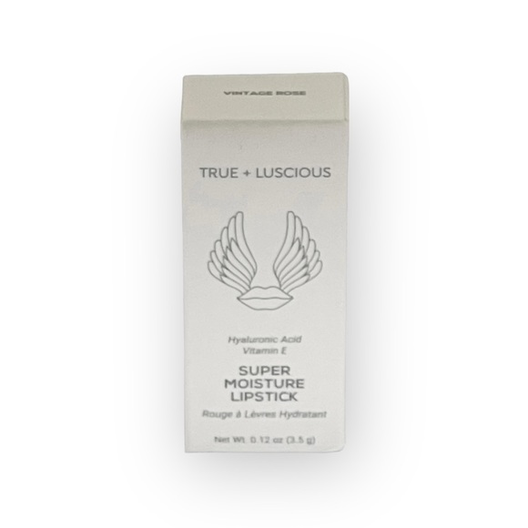 new True + Luscious ⚘ Vegan Super Moisture Lipstick ⚘ Vintage Rose ⚘ Full Size ⚘ - Picture 6 of 16